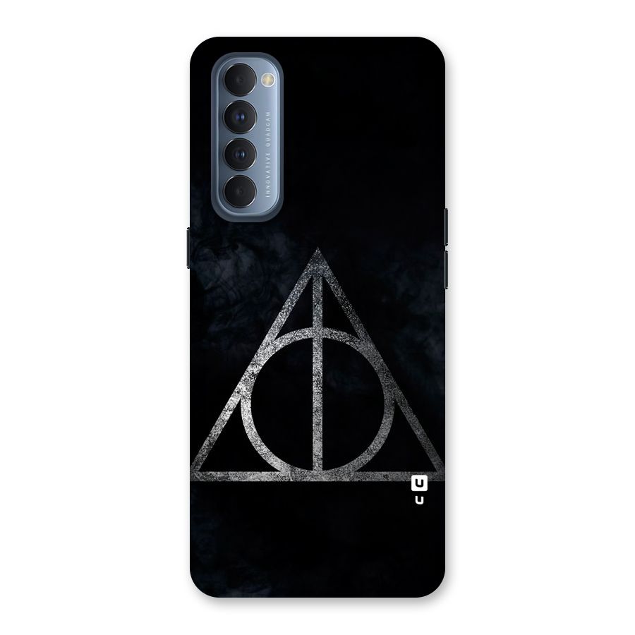 Rugged Triangle Design Back Case for Reno4 Pro