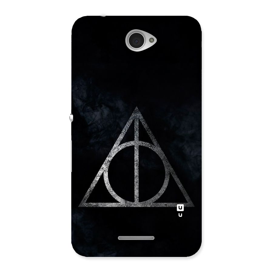 Rugged Triangle Design Back Case for Sony Xperia E4