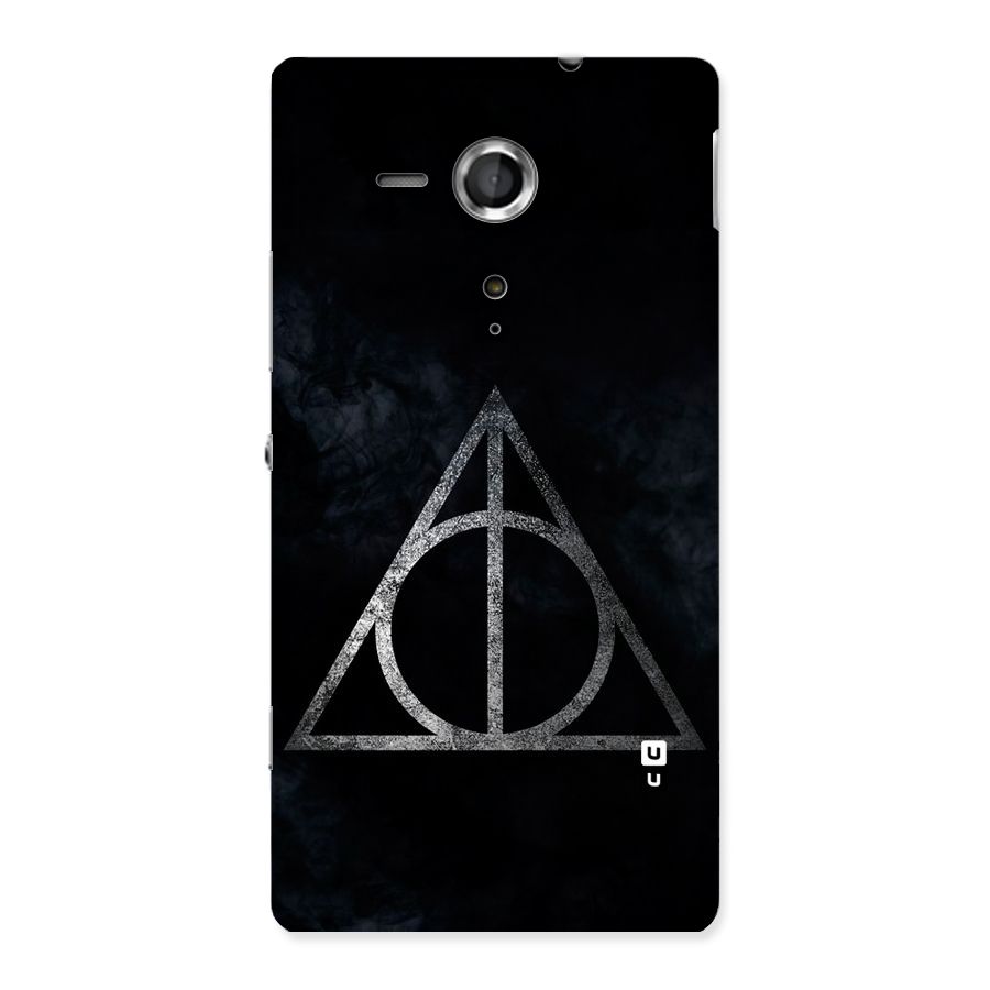 Rugged Triangle Design Back Case for Sony Xperia SP