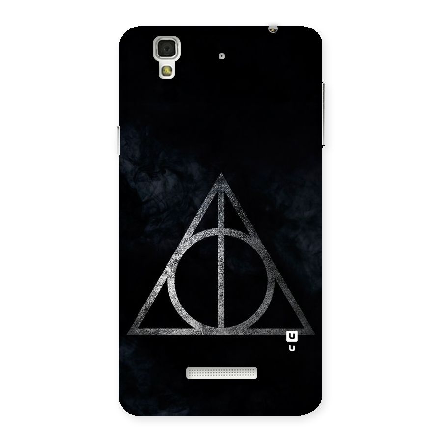 Rugged Triangle Design Back Case for YU Yureka Plus