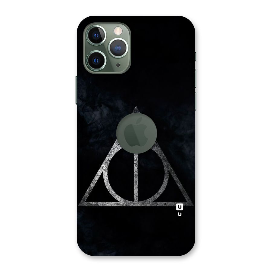 Rugged Triangle Design Back Case for iPhone 11 Pro Logo  Cut