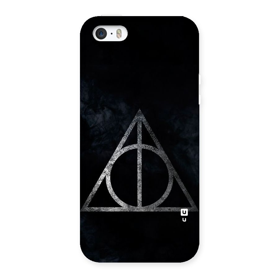 Rugged Triangle Design Back Case for iPhone 5 5S