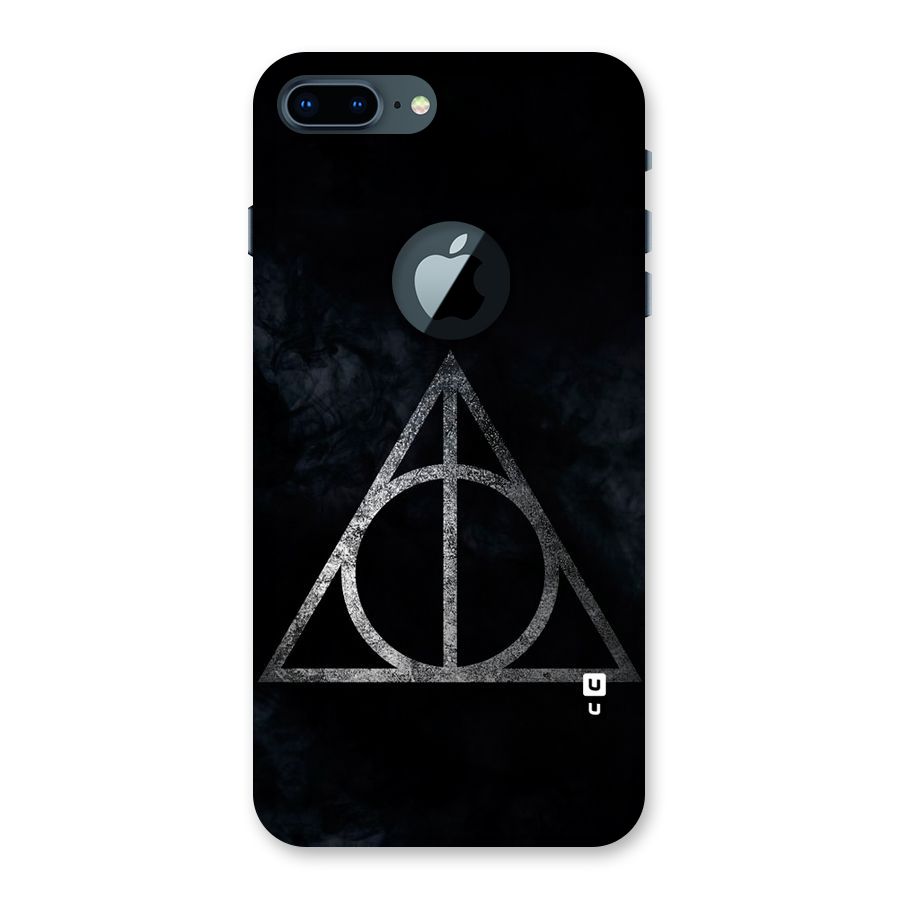 Rugged Triangle Design Back Case for iPhone 7 Plus Logo Cut