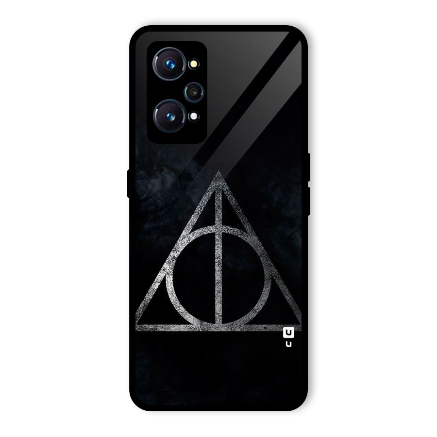 Rugged Triangle Design Glass Back Case for Realme GT Neo2