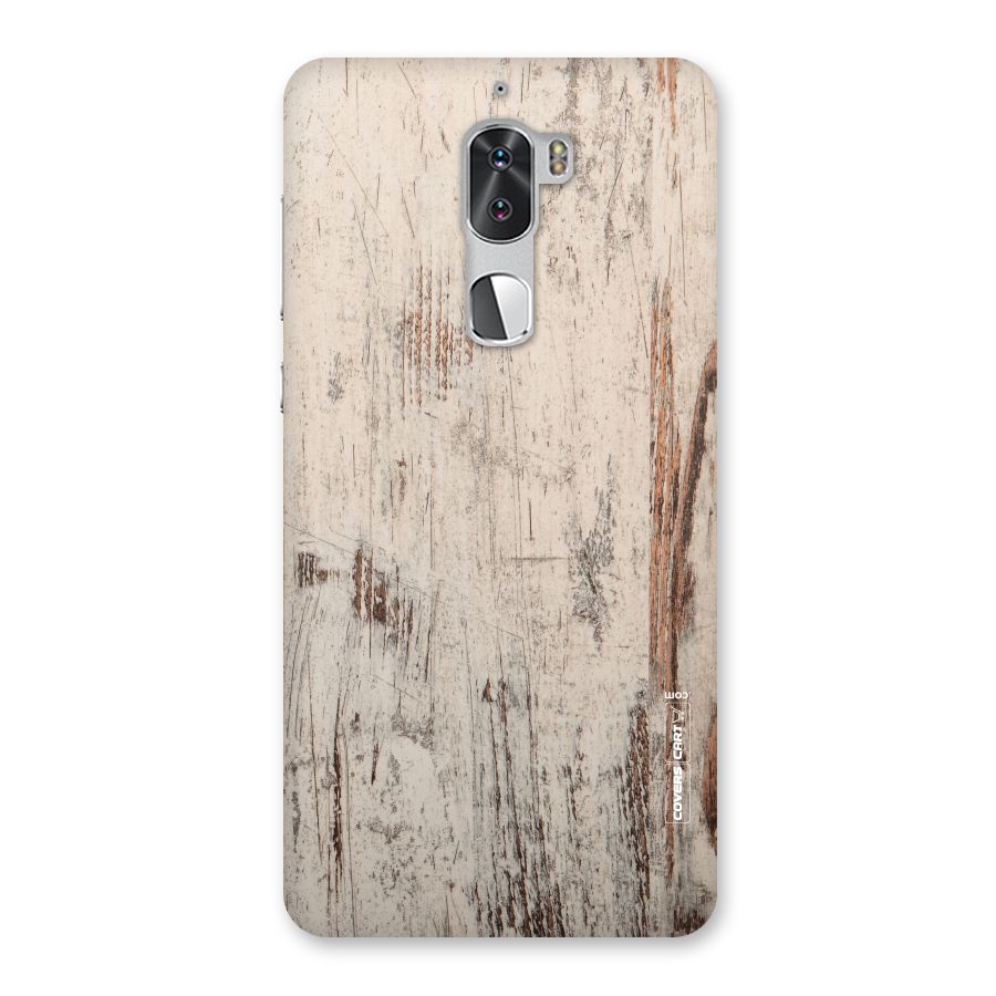 Rugged Wooden Texture Back Case for Coolpad Cool 1