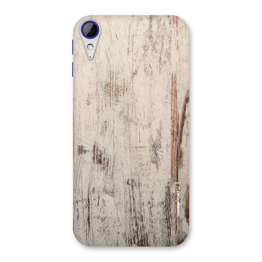 Rugged Wooden Texture Back Case for Desire 830