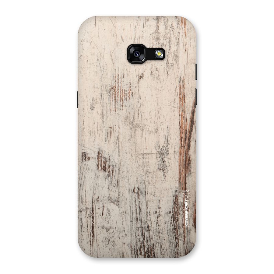 Rugged Wooden Texture Back Case for Galaxy A5 2017