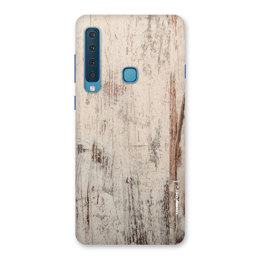Rugged Wooden Texture Back Case for Galaxy A9 (2018)