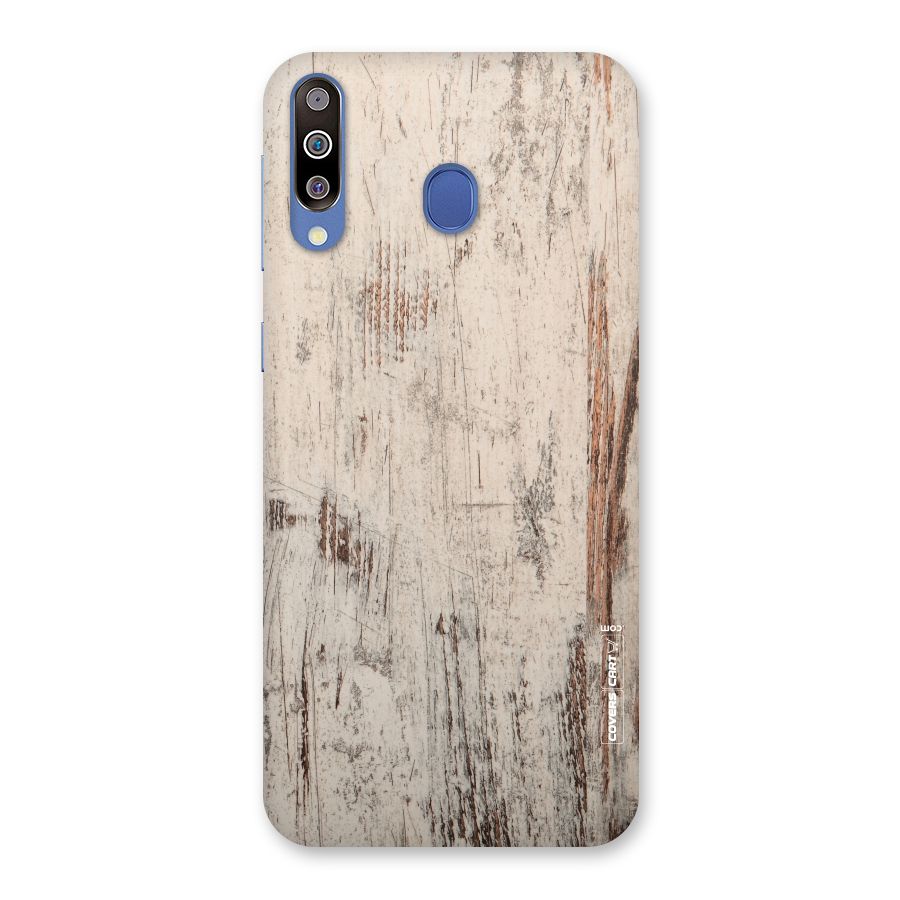 Rugged Wooden Texture Back Case for Galaxy M30