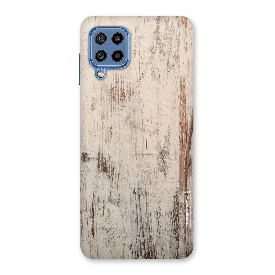 Rugged Wooden Texture Back Case for Galaxy M32