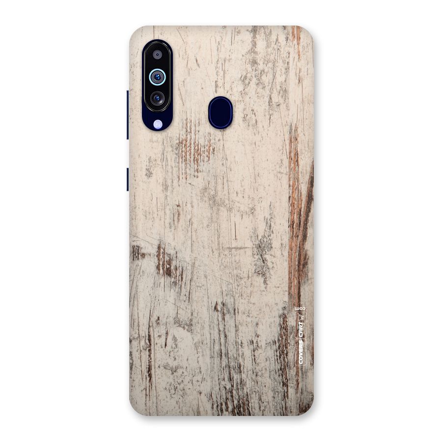 Rugged Wooden Texture Back Case for Galaxy M40