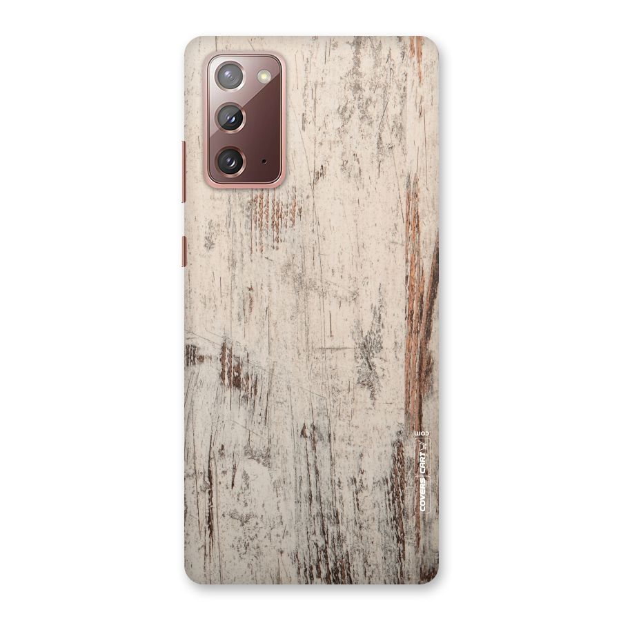 Rugged Wooden Texture Back Case for Galaxy Note 20