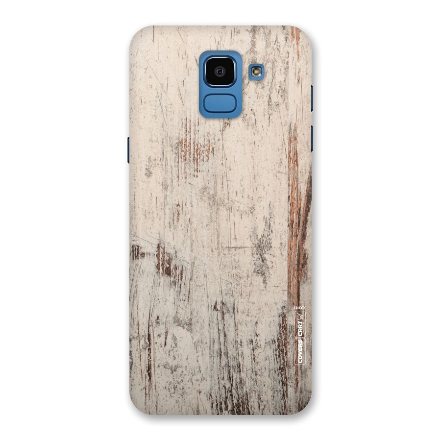 Rugged Wooden Texture Back Case for Galaxy On6