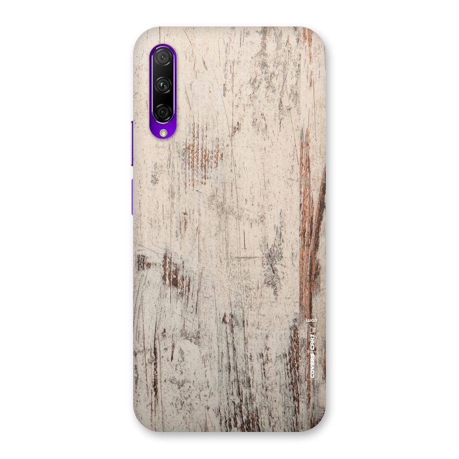 Rugged Wooden Texture Back Case for Honor 9X Pro