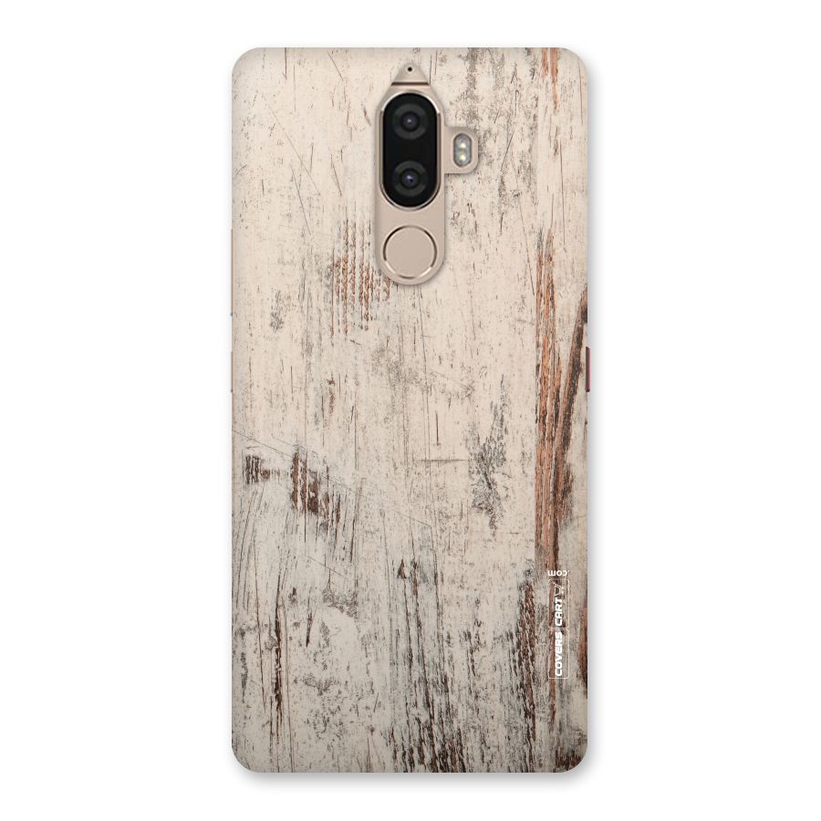 Rugged Wooden Texture Back Case for Lenovo K8 Note