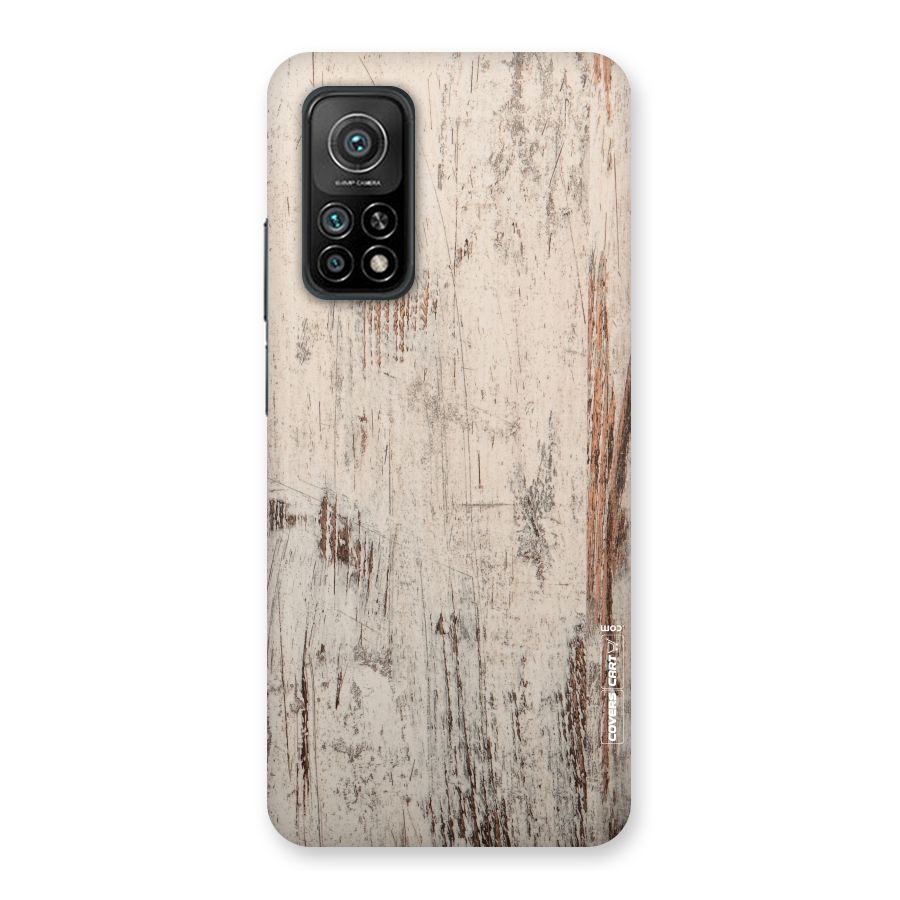 Rugged Wooden Texture Back Case for Mi 10T Pro 5G