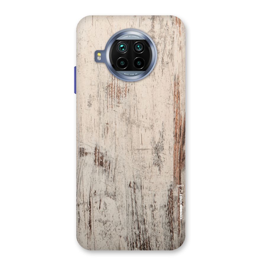 Rugged Wooden Texture Back Case for Mi 10i