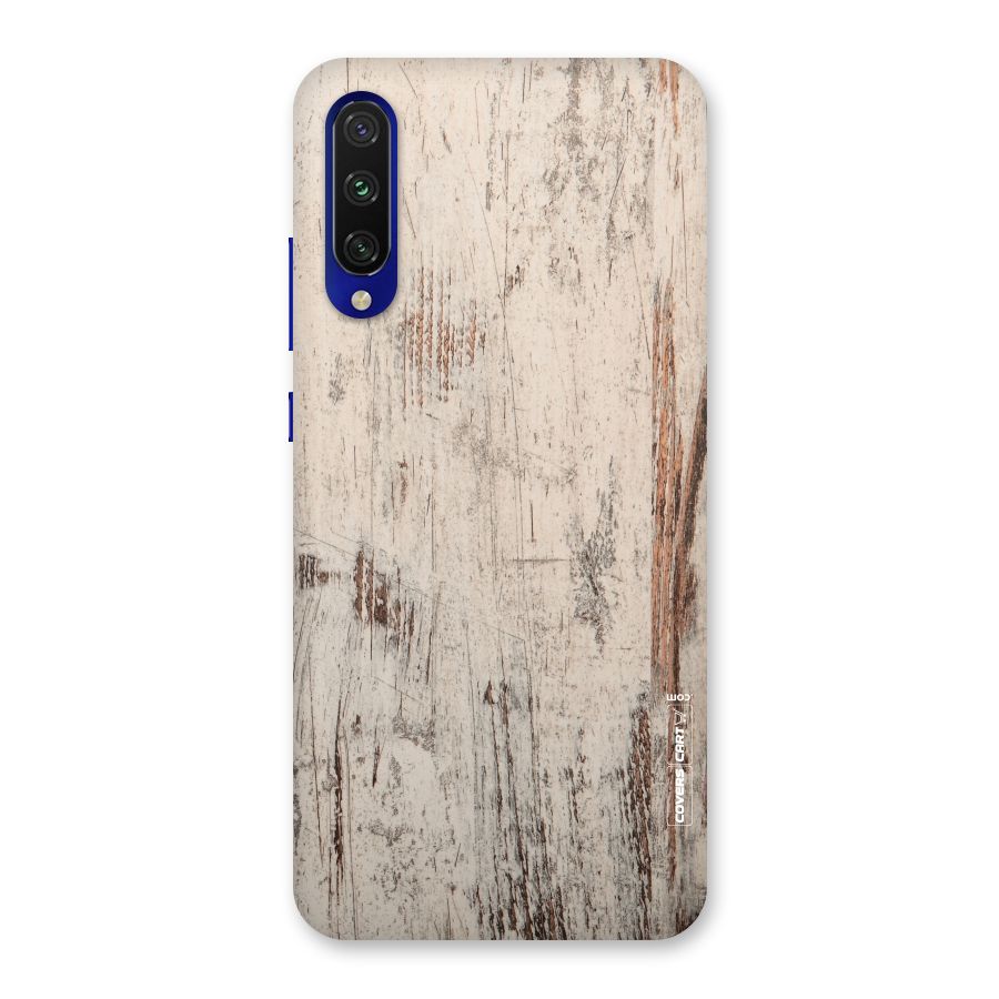 Rugged Wooden Texture Back Case for Mi A3