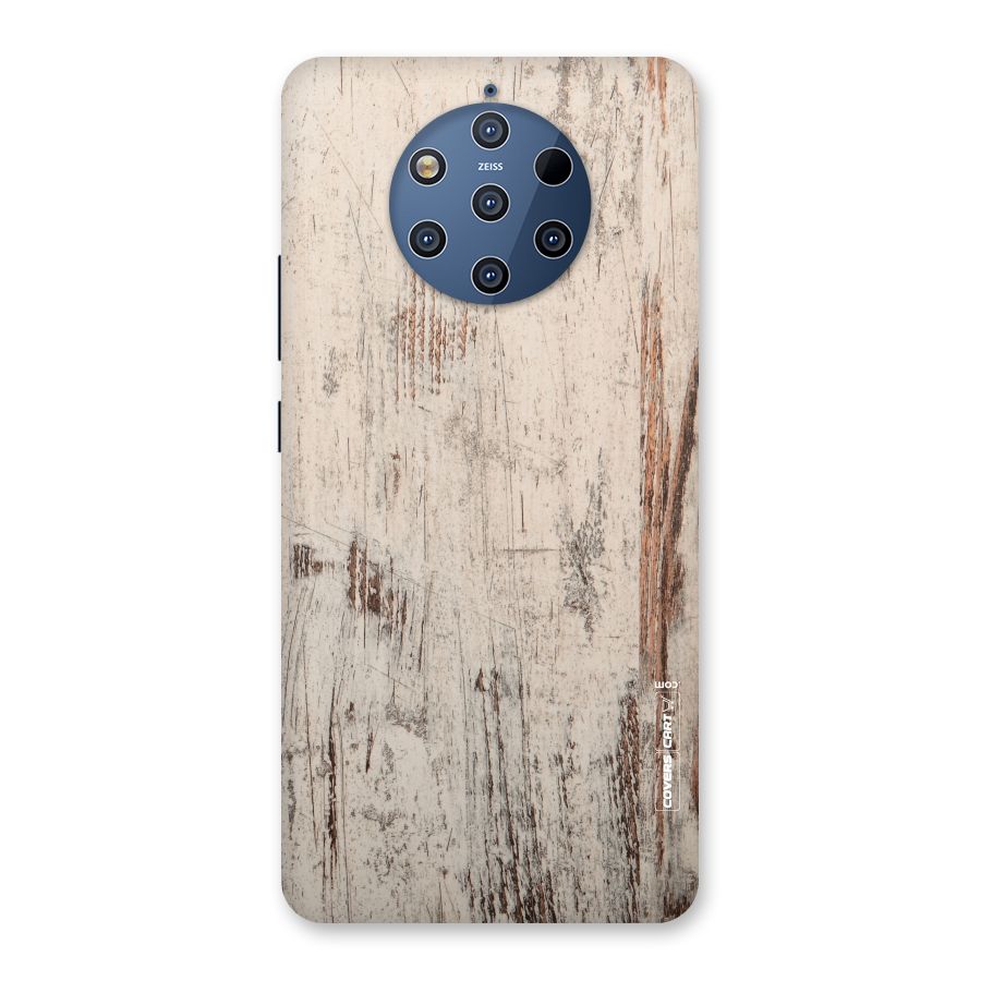 Rugged Wooden Texture Back Case for Nokia 9 PureView