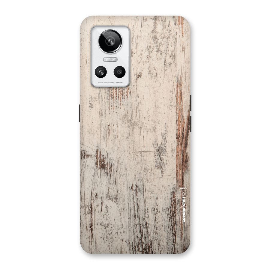 Rugged Wooden Texture Back Case for Realme GT Neo 3