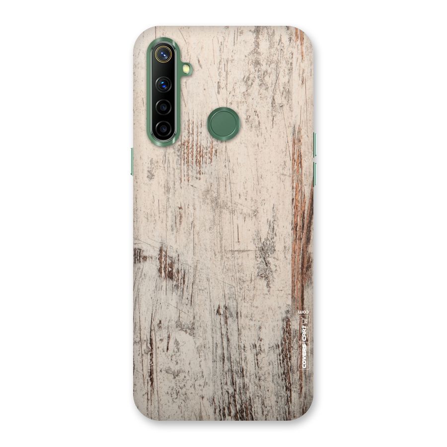 Rugged Wooden Texture Back Case for Realme Narzo 10