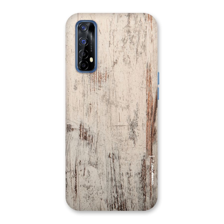 Rugged Wooden Texture Back Case for Realme Narzo 20 Pro
