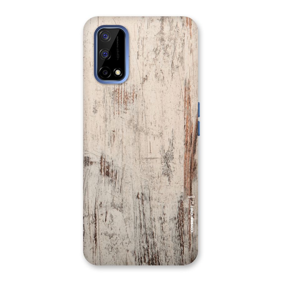 Rugged Wooden Texture Back Case for Realme Narzo 30 Pro