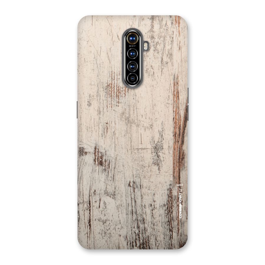 Rugged Wooden Texture Back Case for Realme X2 Pro