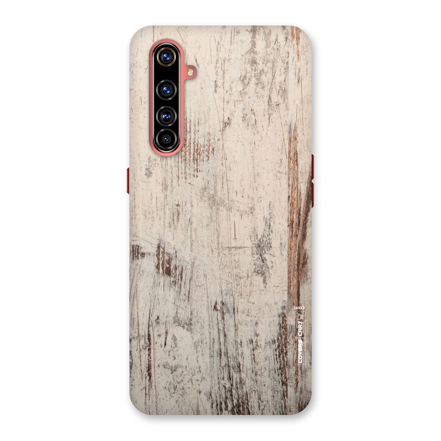 Rugged Wooden Texture Back Case for Realme X50 Pro