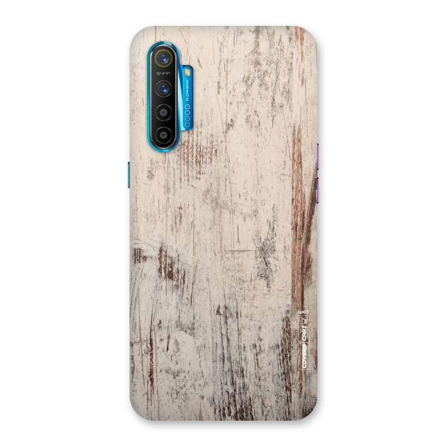 Rugged Wooden Texture Back Case for Realme XT