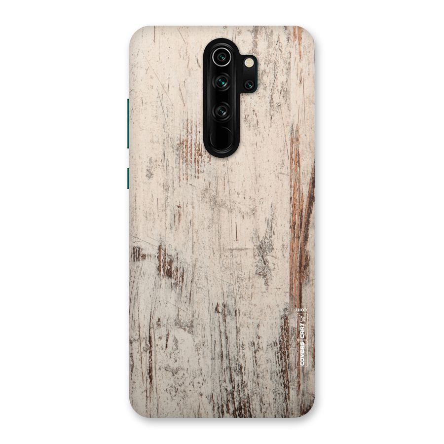 Rugged Wooden Texture Back Case for Redmi Note 8 Pro