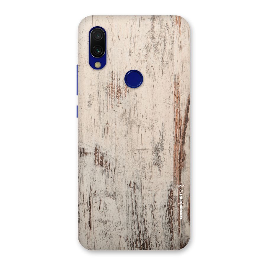 Rugged Wooden Texture Back Case for Redmi Y3