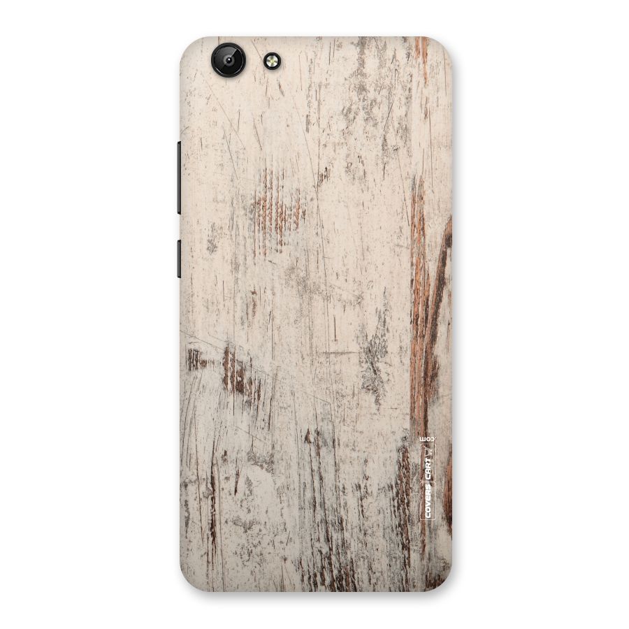 Rugged Wooden Texture Back Case for Vivo Y69