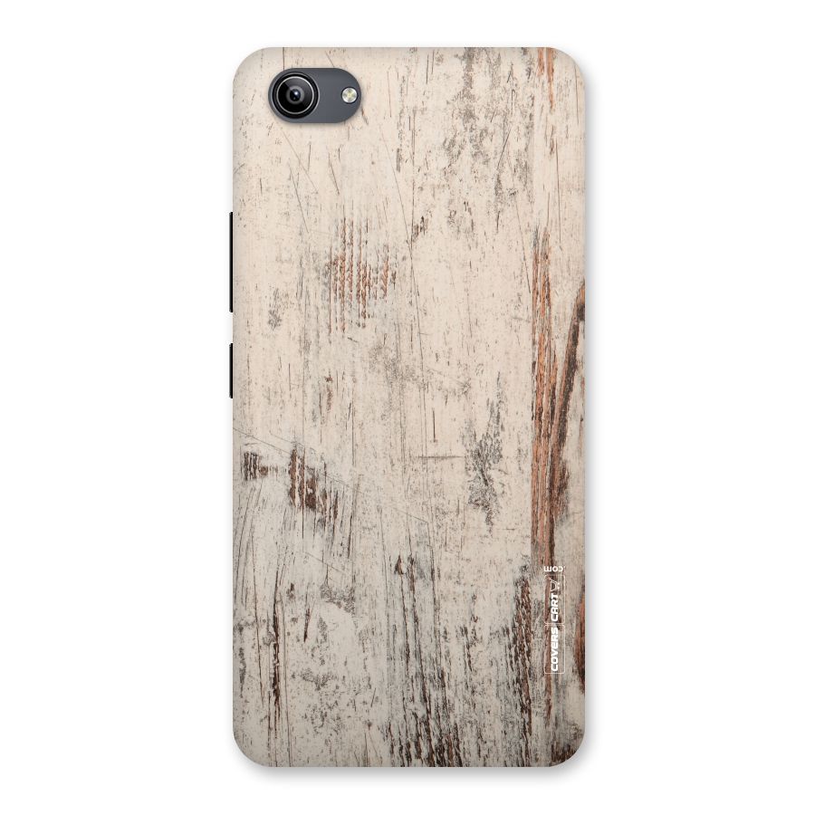 Rugged Wooden Texture Back Case for Vivo Y81i