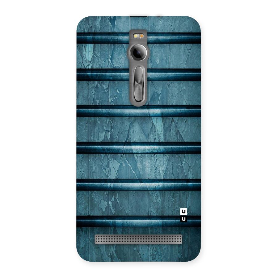 Rustic Blue Shelf Back Case for Asus Zenfone 2