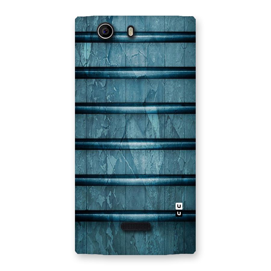Rustic Blue Shelf Back Case for Canvas Nitro 2 E311