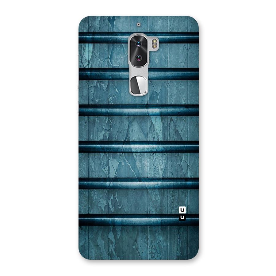 Rustic Blue Shelf Back Case for Coolpad Cool 1