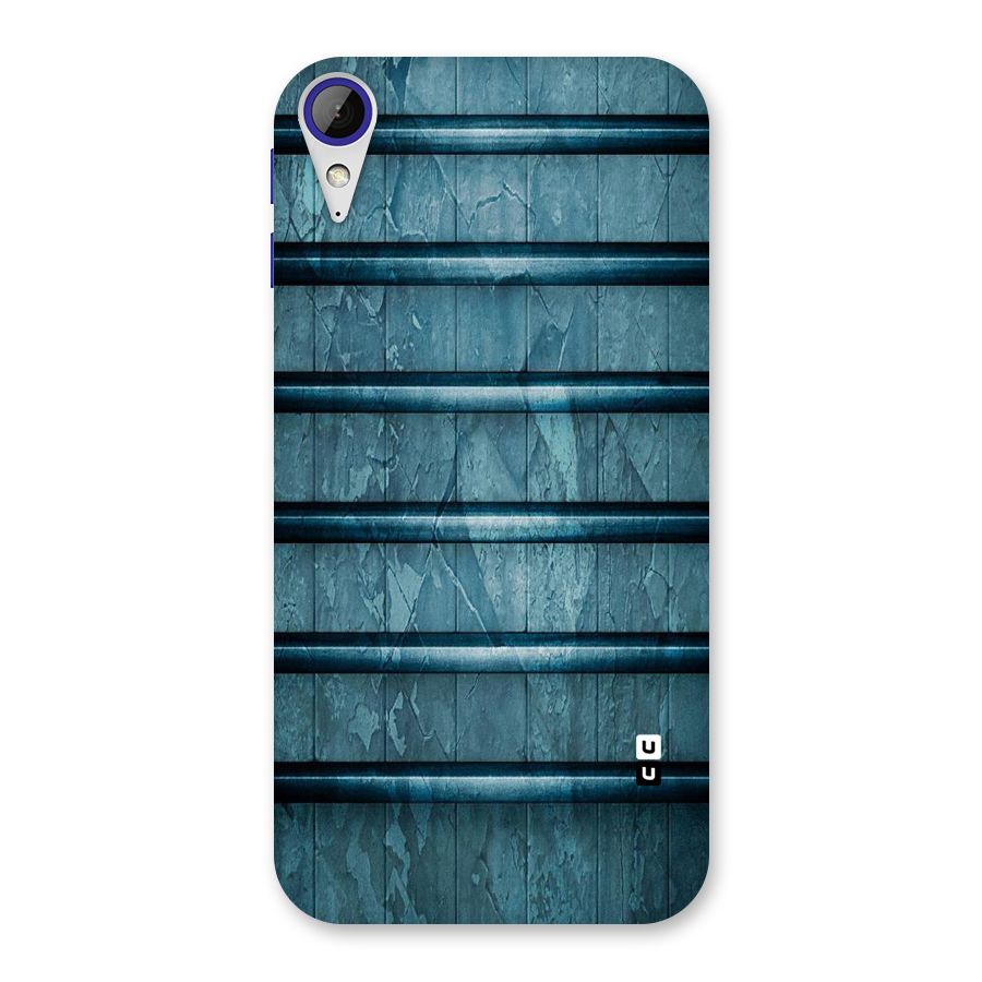 Rustic Blue Shelf Back Case for Desire 830