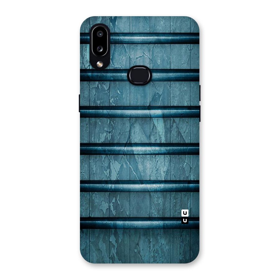 Rustic Blue Shelf Back Case for Galaxy A10s