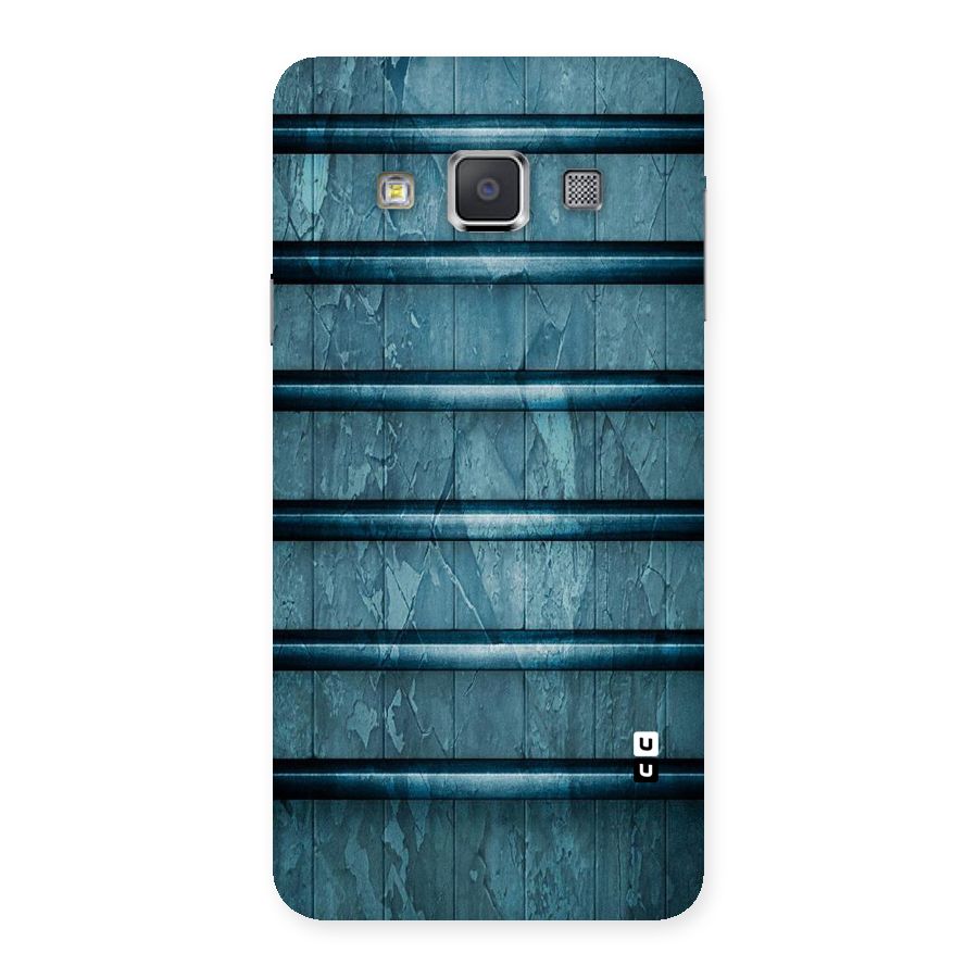 Rustic Blue Shelf Back Case for Galaxy A3