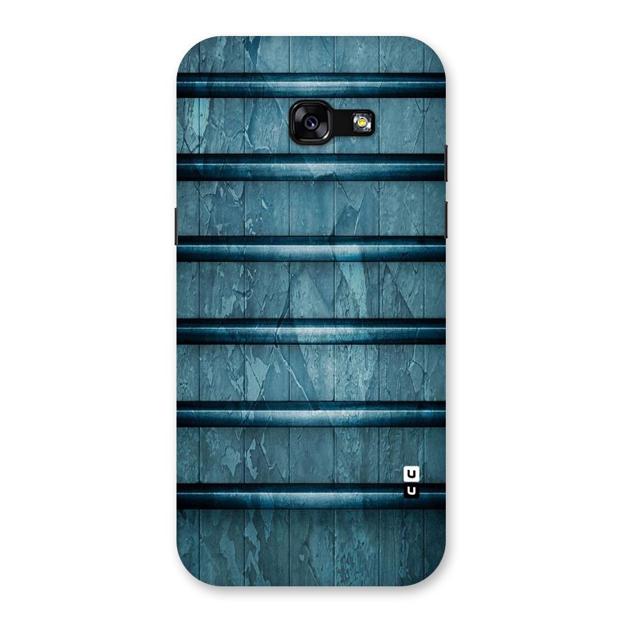 Rustic Blue Shelf Back Case for Galaxy A5 2017