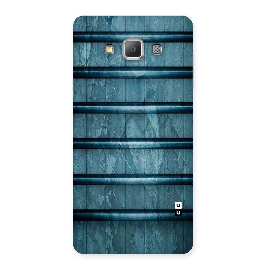 Rustic Blue Shelf Back Case for Galaxy A7