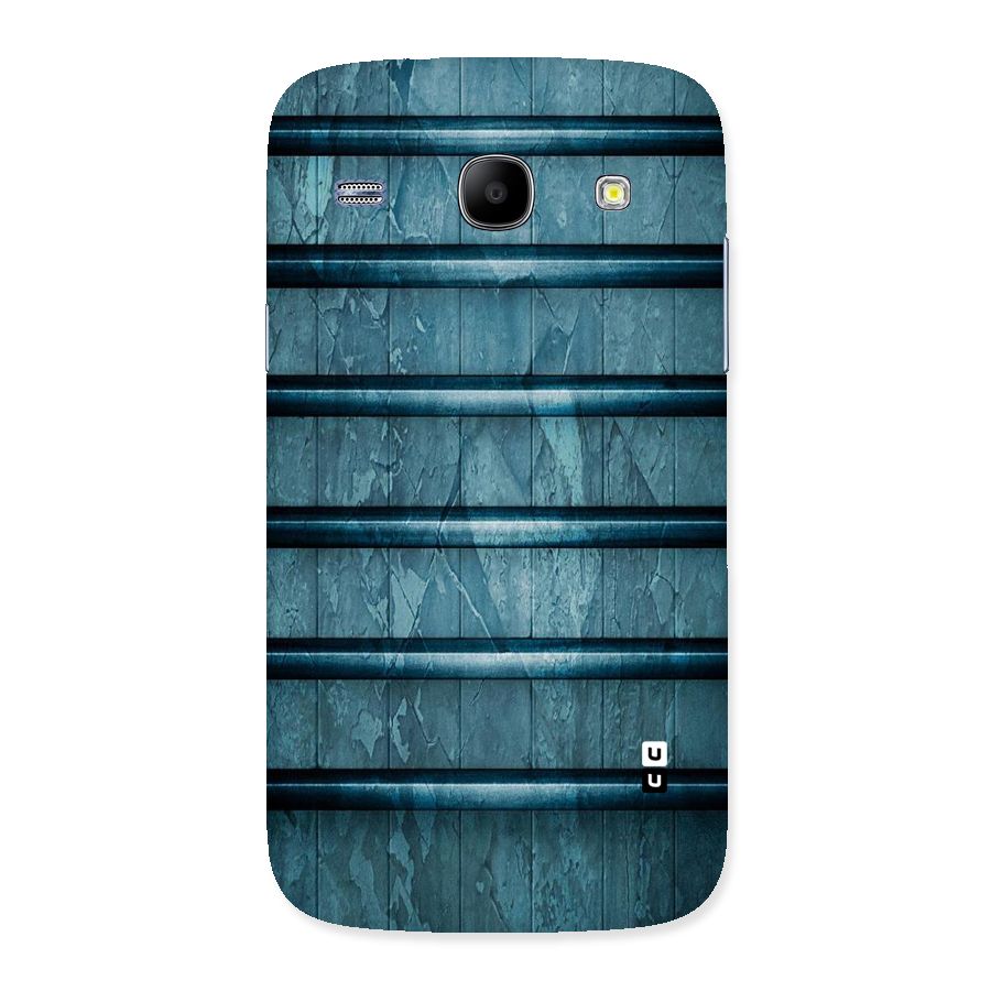 Rustic Blue Shelf Back Case for Galaxy Core