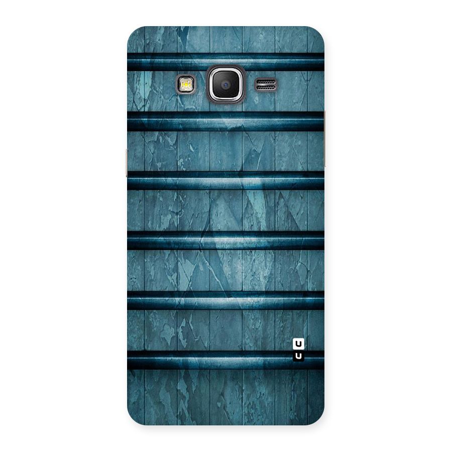 Rustic Blue Shelf Back Case for Galaxy Grand Prime