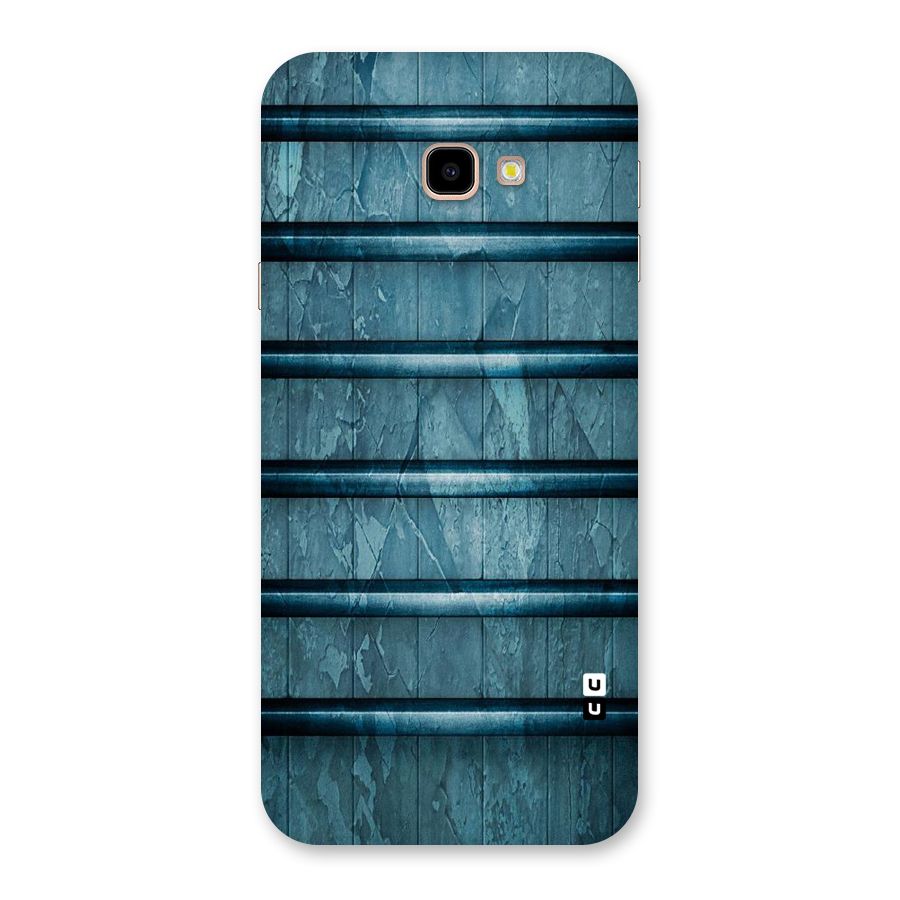 Rustic Blue Shelf Back Case for Galaxy J4 Plus
