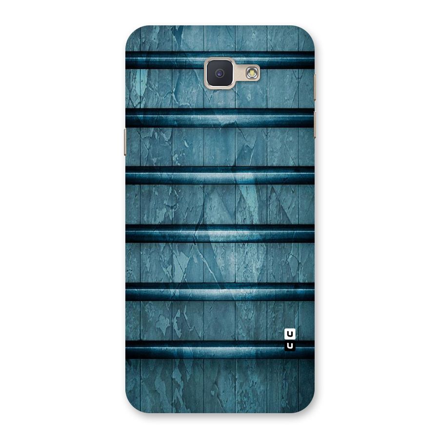 Rustic Blue Shelf Back Case for Galaxy J5 Prime