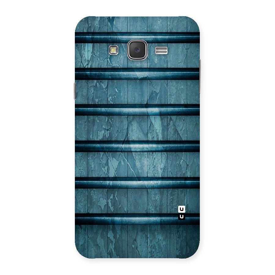 Rustic Blue Shelf Back Case for Galaxy J7