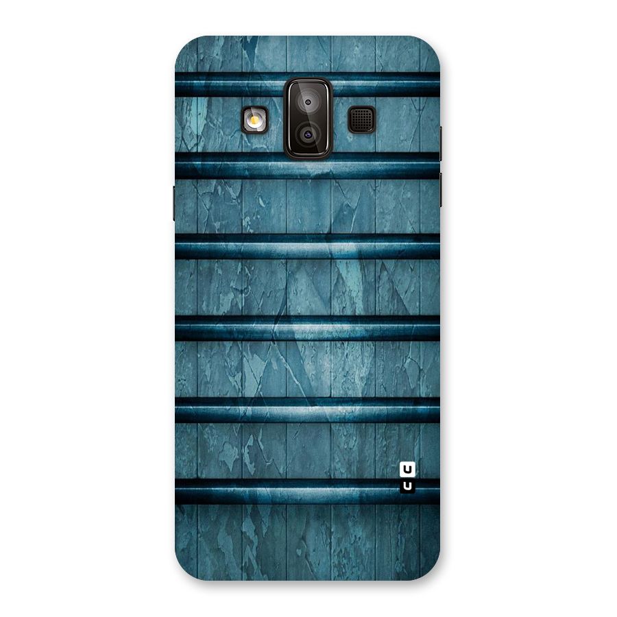 Rustic Blue Shelf Back Case for Galaxy J7 Duo