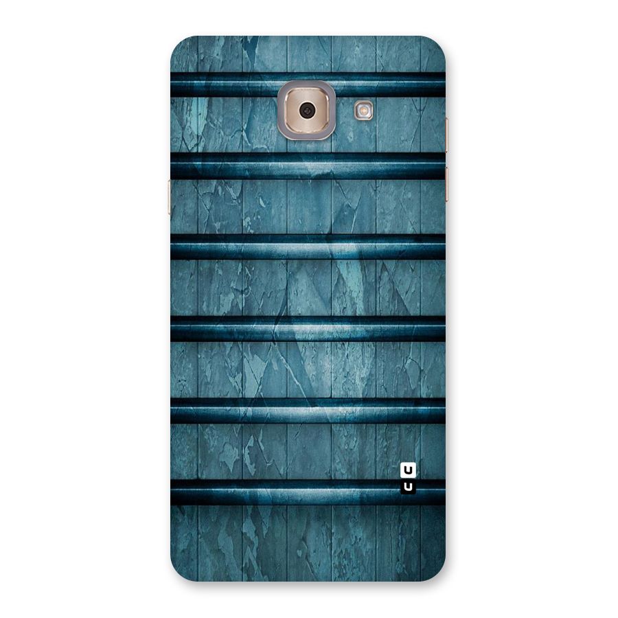 Rustic Blue Shelf Back Case for Galaxy J7 Max