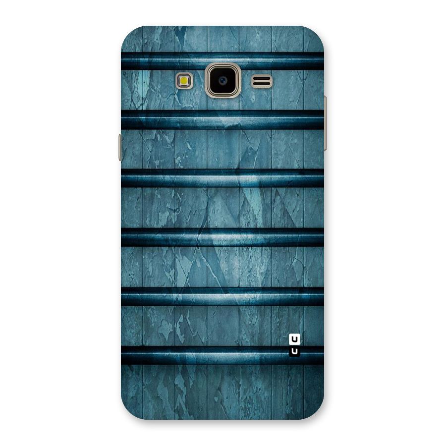 Rustic Blue Shelf Back Case for Galaxy J7 Nxt
